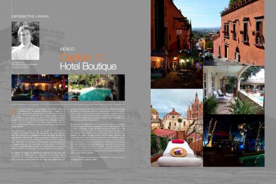Tell Magazine, Octubre 2014, Hotel Boutique, México.